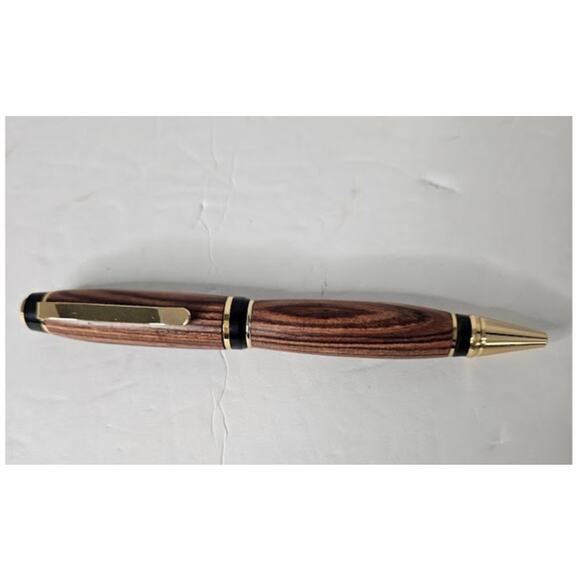 Handmade Cigar style exotic wood pen New Authenticiy cert. 2006 AZ Fathers Day - Picture 1 of 5
